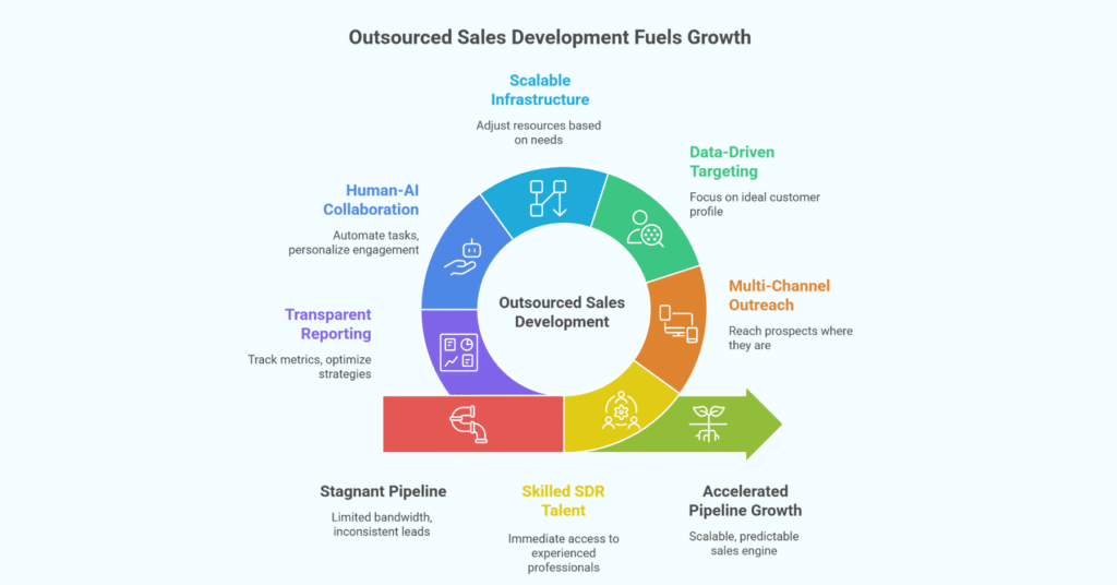 Outsourced Sales Development Accelerates Pipeline Growth