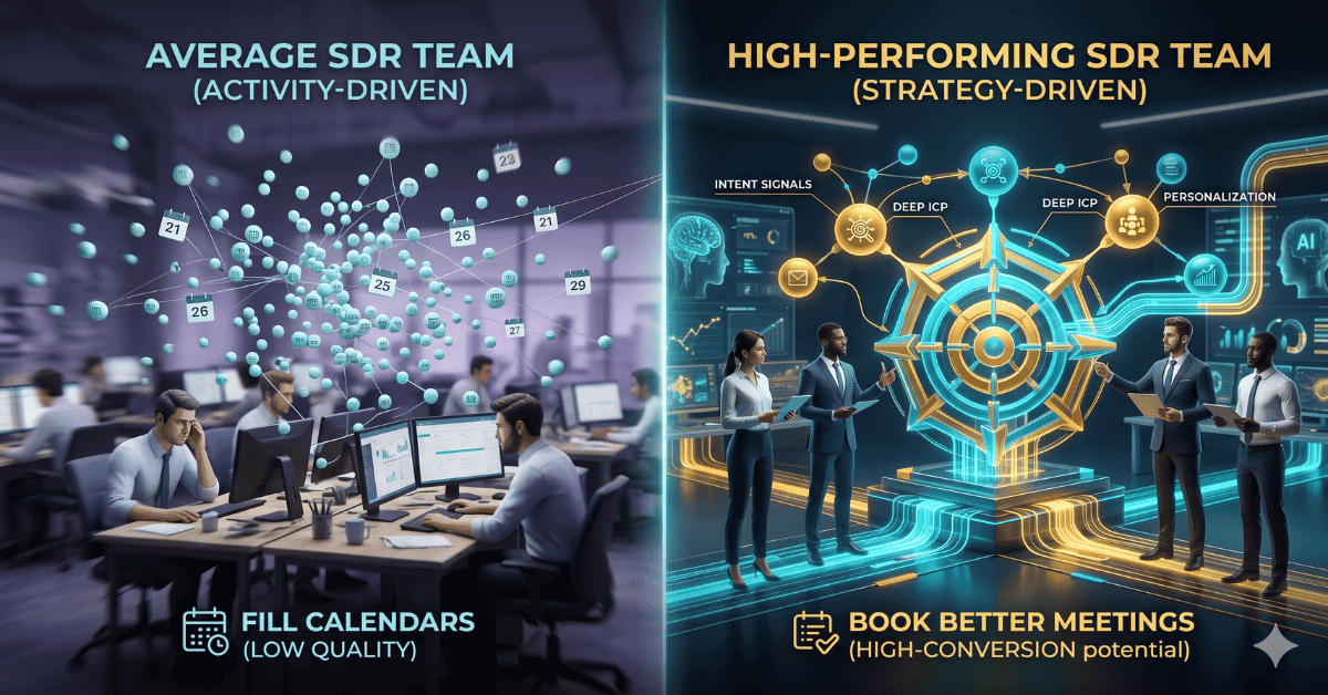 What High-Performing SDR Teams Do Differently to Book Better Meetings