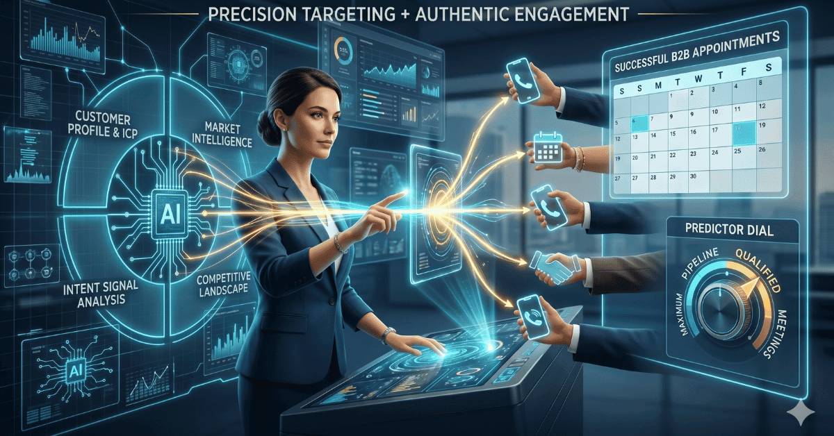 Why Modern B2B Appointment Setting Requires a Human-AI Sales Approach