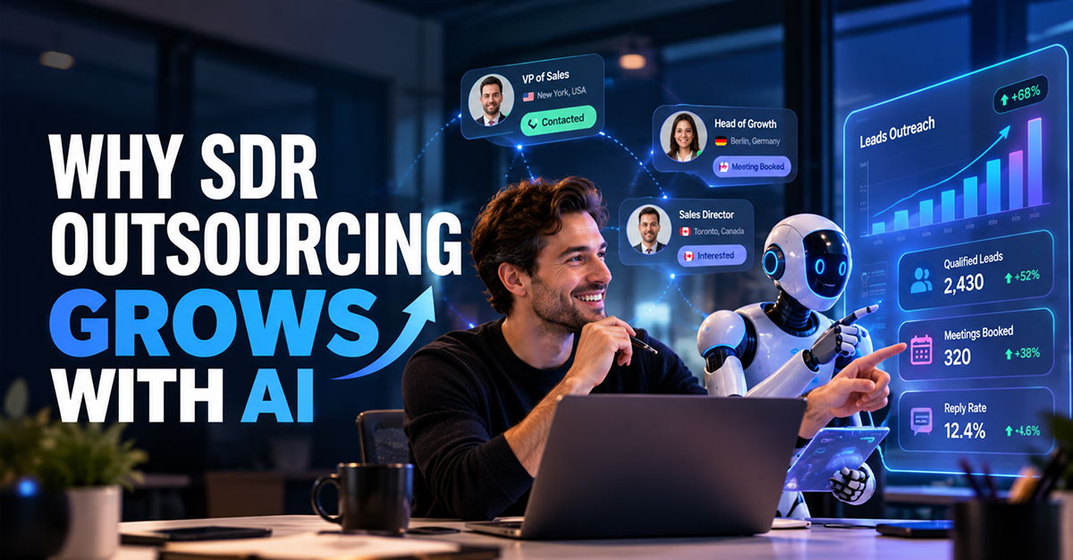 Why SDR Outsourcing Grows with AI